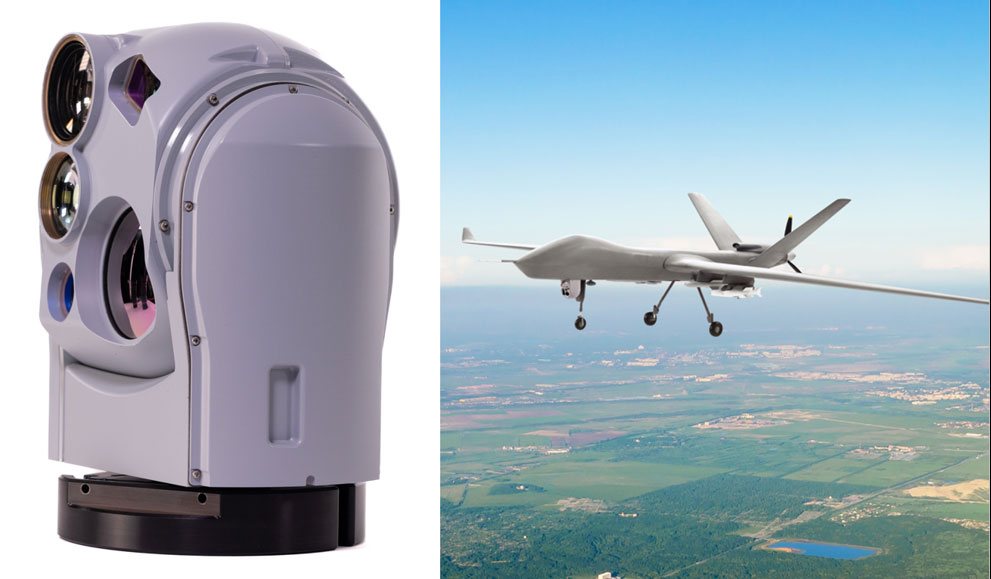 Leonardo DRS unveils new 8-inch Electro-Optical/Infrared Stabilized Gimbal  for Group 2 and 3 UAS Platforms